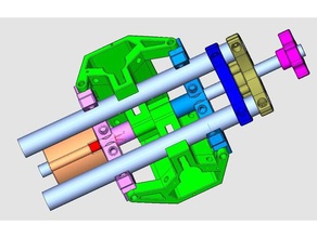 mpcnc-z-asse di montaggio 16mm vite a ricircolo sfere uso 57 del motore passo auto 3d stampa 3d print model - Mito3D