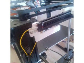 short adjustable yz endstops tronxy x5s 3d printer parts 2020 endstop 3d print model - Mito3D