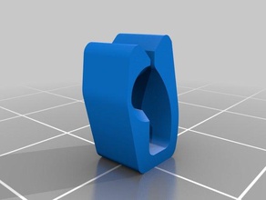 hatchbox raise3d filament spool clip 175mm printer accessories holder 3d print model - Mito3D