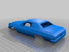 ford gran torino automotivo 3d print model - Mito3D