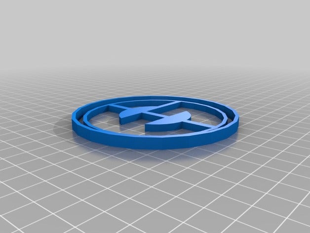 mal gênios por exemplo logotipo 3d impressão 3D print model - Mito3D