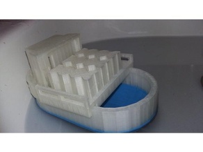 container cargo ship barge rc vehicles boat 3d print model - Mito3D