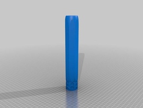 nerf long barrel other 3d print model - Mito3D