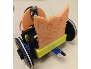 código kitty robô v22 robótica 3d print model - Mito3D