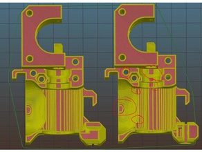 mk23 corpo estrusore più liscia 3d la stampante parti prusa i3 mk2 3d print model - Mito3D