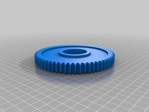 my customized spur gears engineering 3d print model - Mito3D