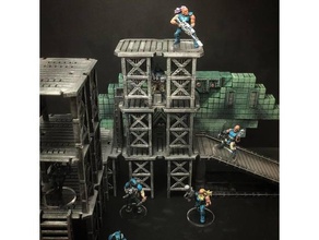 scatterblocks industrielle Plattformen 28mm32mm Skala - Spielzeug Spiele 40k Brettspiel boardgames Laufstegen fantasy gaming gaslands infinity infinity-Spiel killteam kill-team der Miniatur miniaturen Miniatur-Landschaft necromunda Rollenspiel rpg scatter terrain science-fiction scifi starfinder thisisnotatest nicht testen wargame wargames Gelände wargaming warhammer warhammer40k wayfarer 3d print model - Mito3D