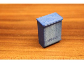 buzón de playfab 184003 playmobil compatible juguete juego accesorios cardbox casa post 3d print model - Mito3D