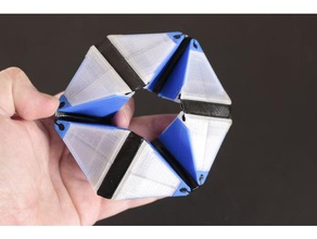 hexaflexahedron 3d l'impression 3d print model - Mito3D