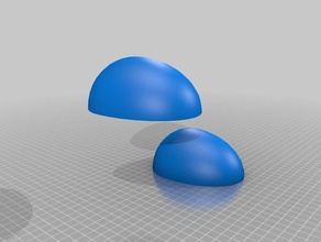 1x2x2 egg 50mm 2x2 rubiks cube 3d printing tests puzzle twisty 3d print model - Mito3D