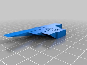 overhand ponte 60 70 80 gradi 3d la stampa i test personalizzato 3d print model - Mito3D