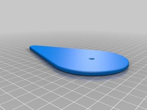 cuchara alba&ntildeil mason&acutes à la truelle main outils 3d print model - Mito3D