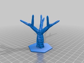 salgueiro tronco modelos personalizado 3d print model - Mito3D