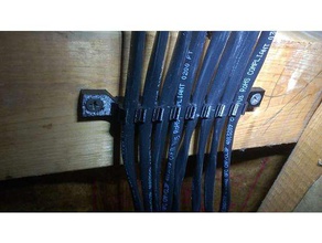 8-Draht, awg 12 2-Leiter-speaker wire clip diy 12awg 3d print model - Mito3D