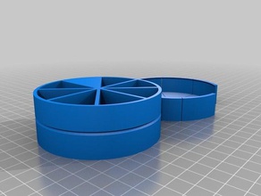 keep taking tablets pill box containers customized 3d print model - Mito3D