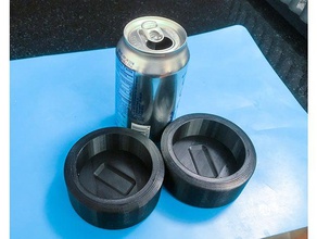 des mains protection de la rondelle d'aluminium se brisant cuisine à manger les boîtes conserve écraser le broyeur recyclage 3d print model - Mito3D