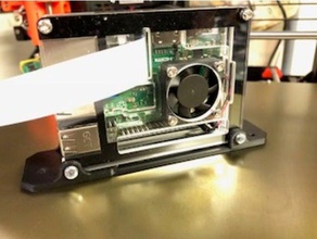 raspberry pi 3 dirsek prusa i3 Diğerleri davası 3d yazıcı aksesuarlar ahtapotlar octoprint kamera orijinal hoş bir özellik çok case 3d print model - Mito3D