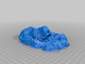 aslan kafası tesisat çeşme açık bahçe 3d print model - Mito3D