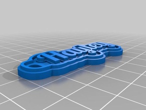 hayley keychains customized 3d print model - Mito3D