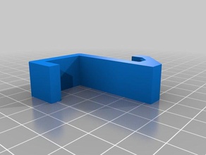 portátil coathook de los hogares percha gancho la capa cubículo 3d print model - Mito3D