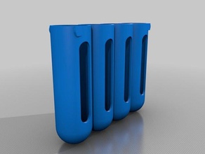 cartucho de co2 caso wanousoubi hobby airsoft acessórios o organizador storrage tático 3d print model - Mito3D