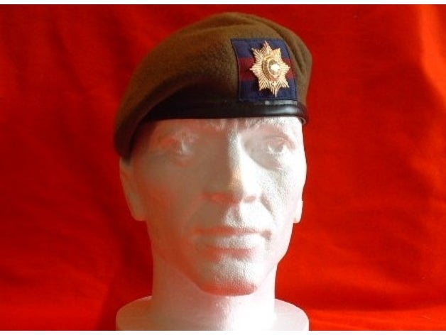 coldstream guards capstar 3d printing army battle british division general household queens royal soldier 3D print model - Mito3D