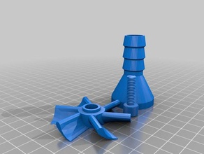 sprinkler bocal menor all'aperto giardino 3d print model - Mito3D
