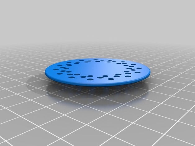 fregadero de la cuadrícula cuarto baño 3D print model - Mito3D