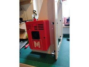 prusa i3 electrónica del recinto 3d de la impresora partes arduino mega 2560 minirambo miniramboboard rampas 14 las caja gabinete 3d print model - Mito3D