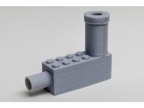 ballon moteur de verrouillage jeu briques du système la construction les jouets alimenté voiture lego compatible 3d print model - Mito3D