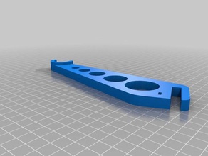 geeetech acryl spool holder 20mm pvc shaft 3d printing 3d print model - Mito3D
