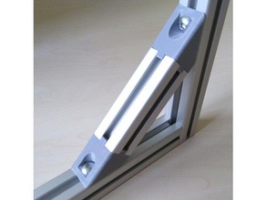 profilverbinder item 5 45&deg diy 3d print model - Mito3D