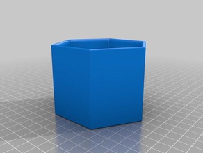 larger catan piece box toys games 3d print model - Mito3D