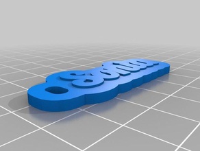 sonia 1 keychains customized 3d print model - Mito3D