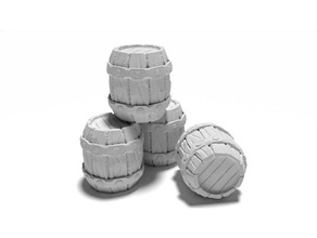 barril de madera los juguetes juegos dd no molestar dungeons dragons mazmorra del terreno frostgrave heroquest en miniatura mordheim pathfinder rpg tablero la mesa warhammer quest 3d print model - Mito3D