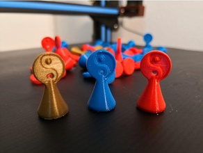 yinyan toys games 3d print model - Mito3D