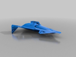 talon prototype personnels avion vtol 3d l'impression 3d print model - Mito3D