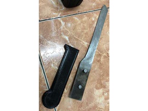 mango del cuchillo cocina de comedor herramienta 3d print model - Mito3D