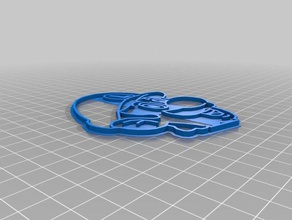luigi cortador de cookie 3d impressão 3d print model - Mito3D