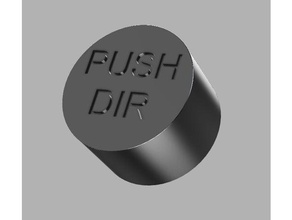cessna citation 560 alt sel empuje dir perilla vehículos el botón pulsador 3d print model - Mito3D