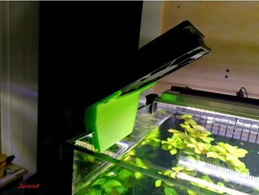 fish tank fan holder other 3d print model - Mito3D