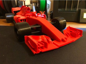 openrc f1-safe-front-spoiler ferrari sf71h Stil Fahrzeuge daniel noree Formel 1 rc Auto 3d print model - Mito3D