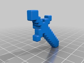 espada do minecraft esqueleto arco brinquedos jogos 3d print model - Mito3D