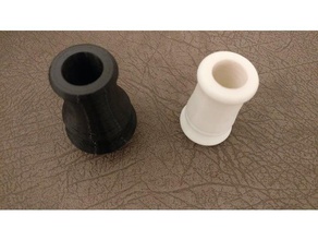 bagpipe bellows adapter 17mm music bagpipes dudelsack 3d print model - Mito3D