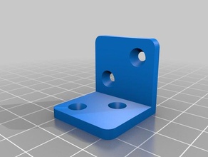 1 inch corner brackets diy 3d print model - Mito3D