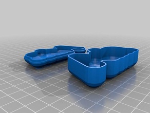 ada containers customized 3d print model - Mito3D