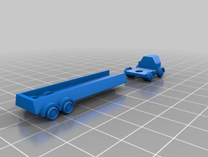 les camions de l'ogre jeu plateau jeux 6mm scifi 3d print model - Mito3D