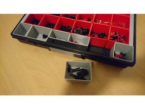 allit europlus flex 37-15 organizzatore scatole strumento i titolari casella di inserimento 3d print model - Mito3D