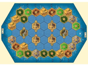 catan seafarers cloth token 5-6 players games 3d pieces settlersofcatan settlers 3d print model - Mito3D