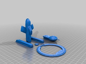 uss sulu araçlar 3d print model - Mito3D